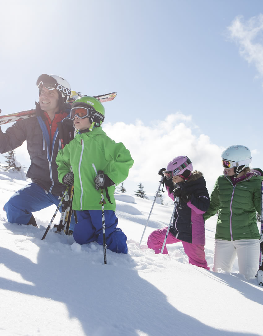 Familienskiurlaub © Wagrain-Kleinarl Tourismus